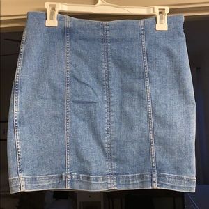 Free People // Modern Femme Denim Mini Skirt🌛